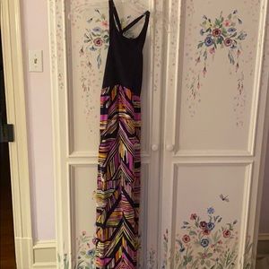 ALICE TRIXIE XS rainbow maxi dress